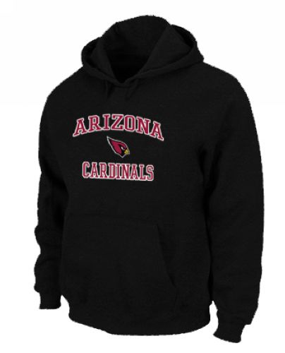 NFL Men's Nike Arizona Cardinals Heart & Soul Pullover Hoodie - Black